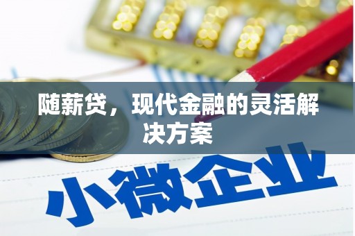 东丰随薪贷，现代金融的灵活解决方案