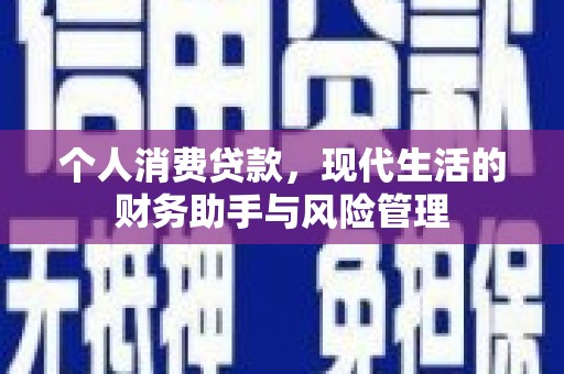 东丰个人消费贷款，现代生活的财务助手与风险管理