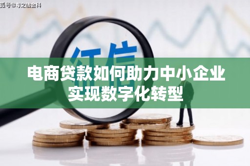 东丰电商贷款如何助力中小企业实现数字化转型