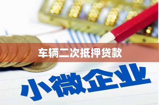 东丰车辆二次抵押贷款