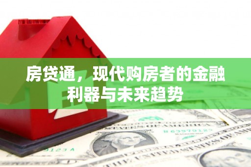 东丰房贷通，现代购房者的金融利器与未来趋势
