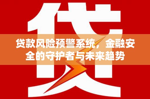 东丰贷款风险预警系统，金融安全的守护者与未来趋势
