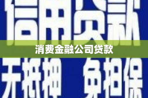 东丰消费金融公司贷款