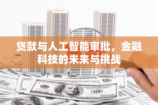 东丰贷款与人工智能审批，金融科技的未来与挑战