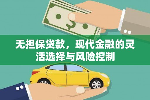 东丰无担保贷款，现代金融的灵活选择与风险控制