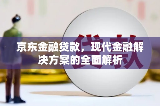 东丰京东金融贷款，现代金融解决方案的全面解析