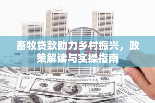 东丰畜牧贷款助力乡村振兴，政策解读与实操指南