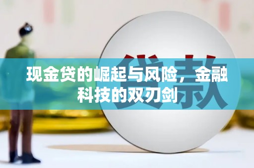 东丰现金贷的崛起与风险，金融科技的双刃剑